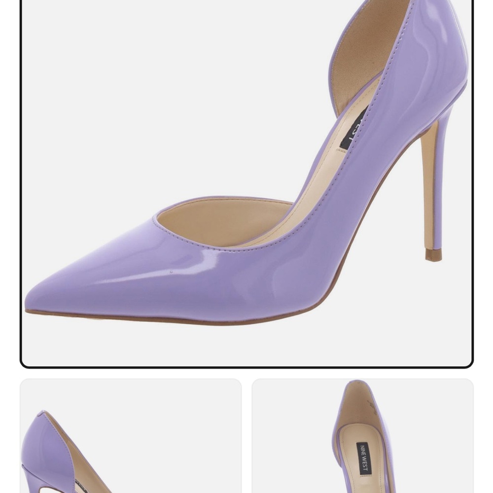 Elegant Lavender High Heel Pumps